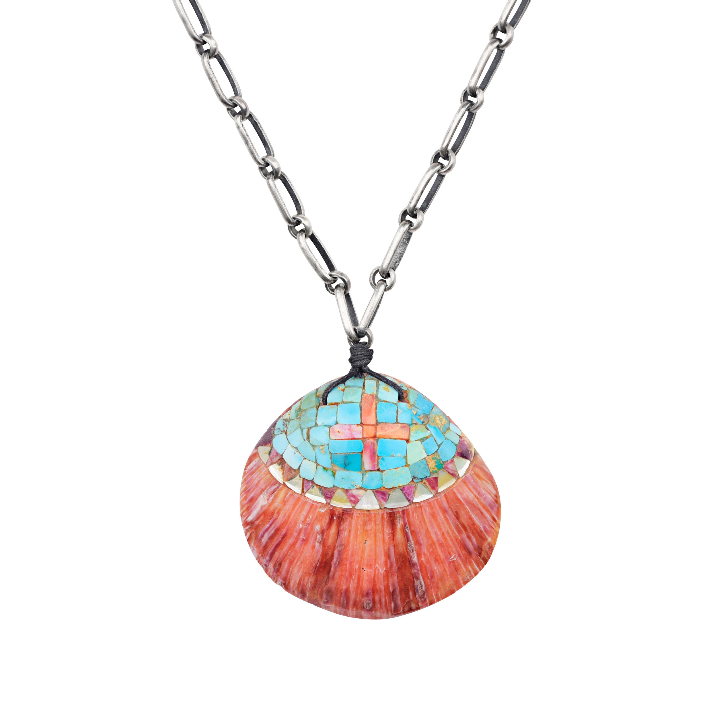 Charlie Favour Land and Sea Journey Mosaic Pendant