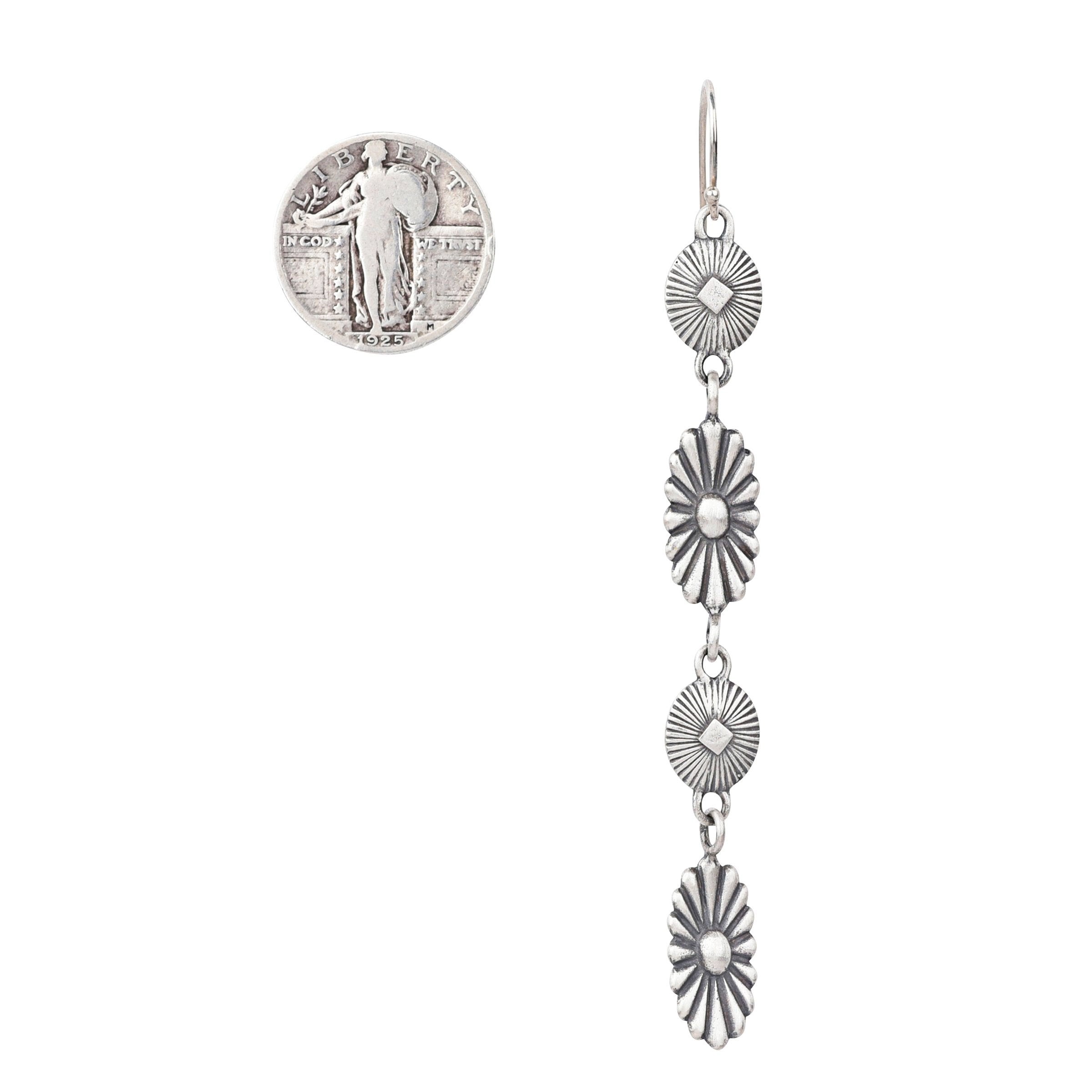 Silver Journey Earrings