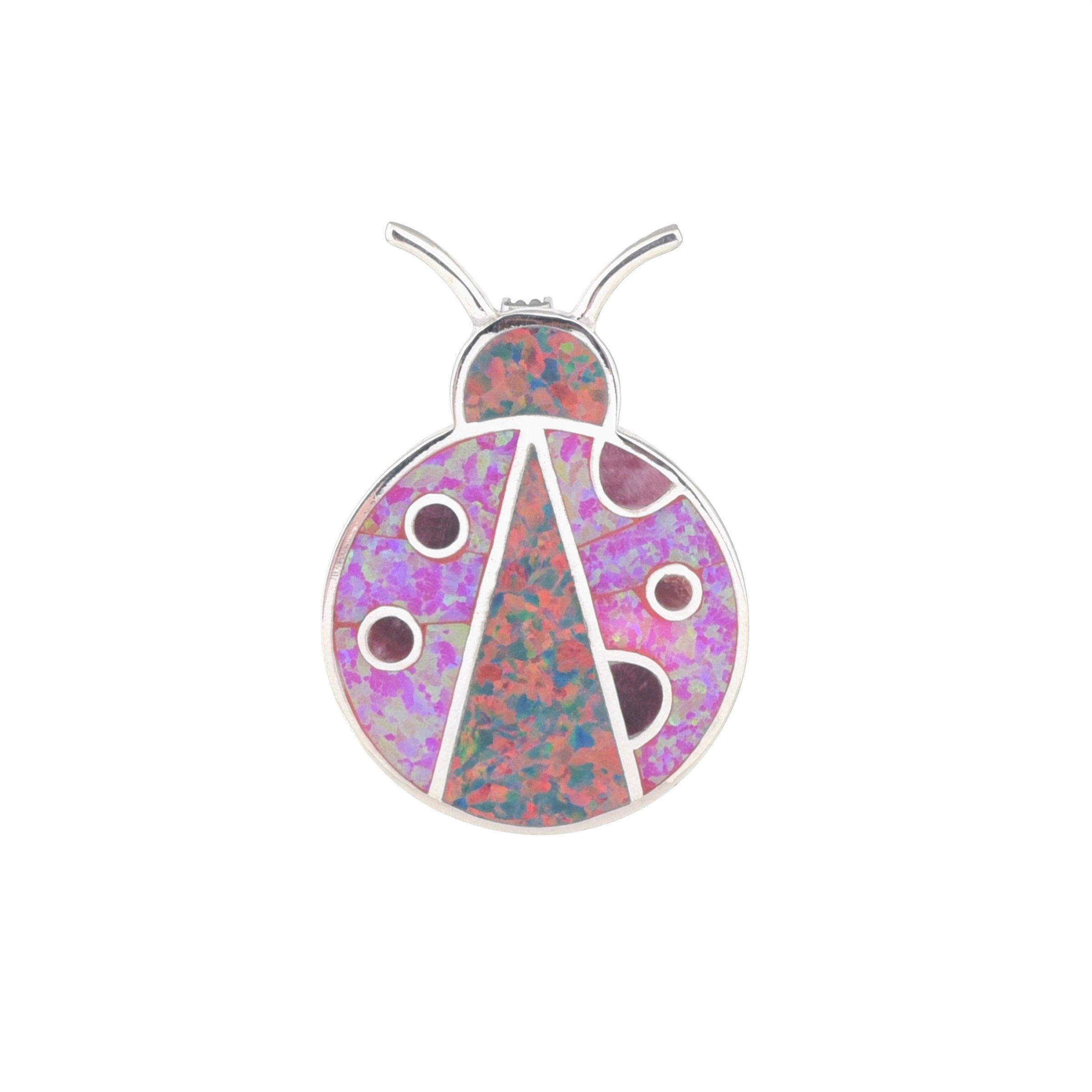 Inlay Ladybug Pin
