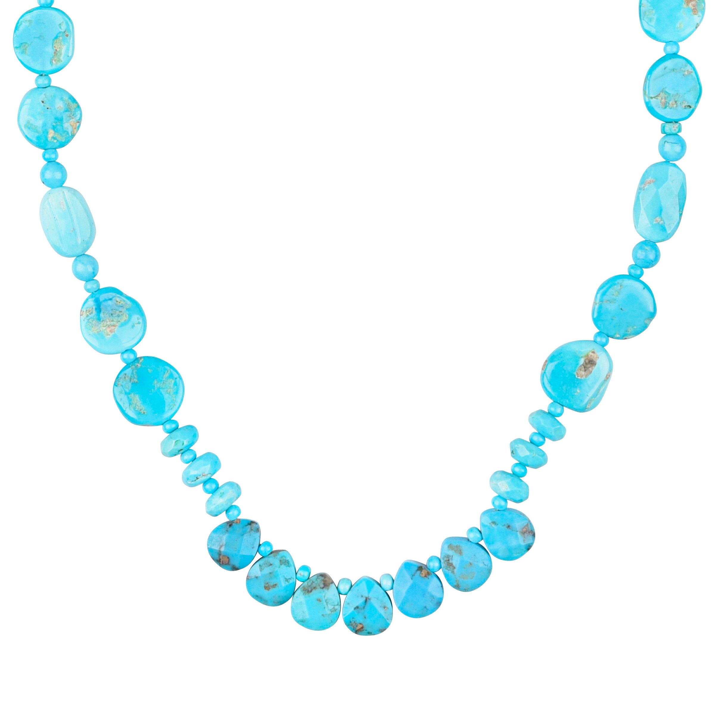 Sleeping Beauty Turquoise Necklace | Made In Earth US