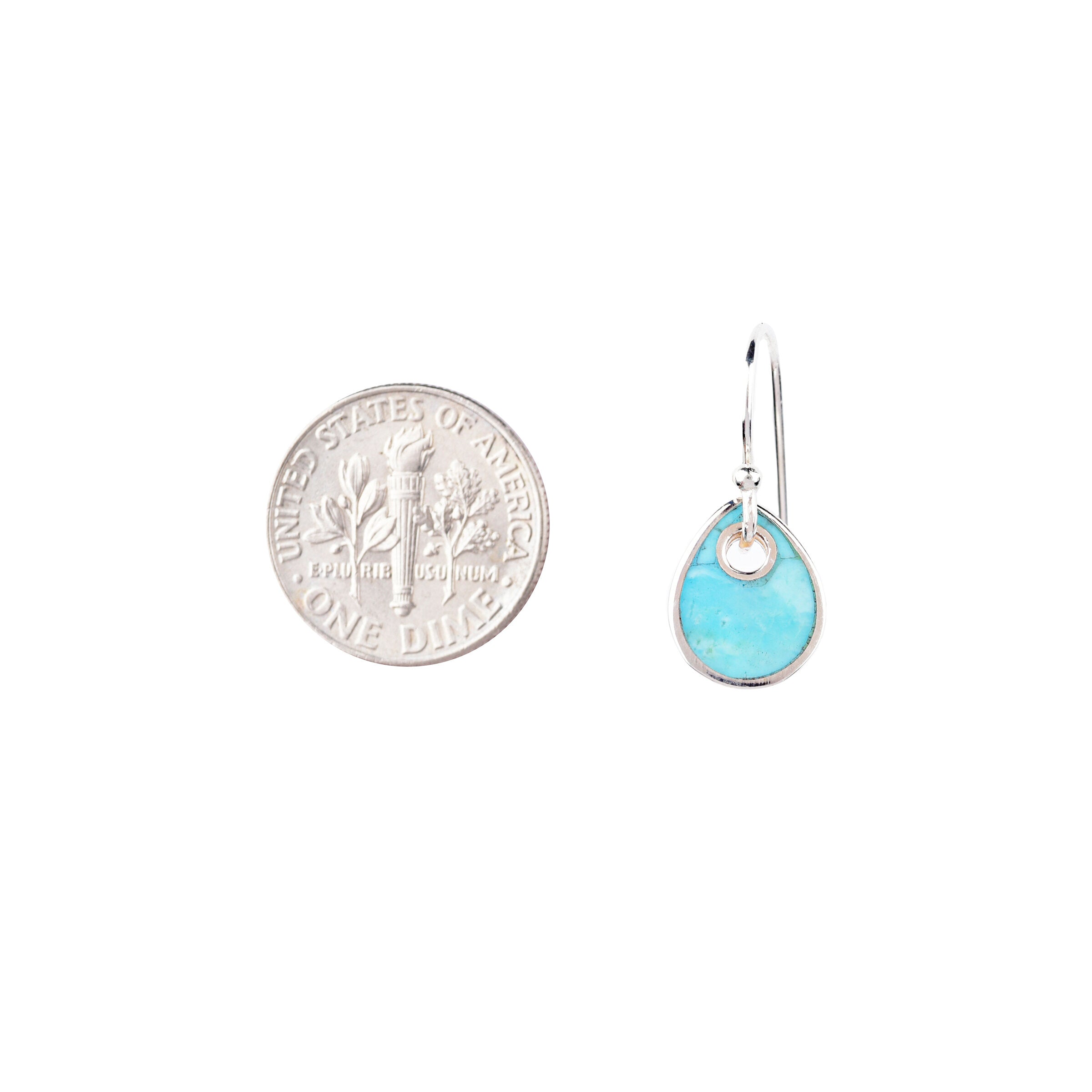 Turquoise Teardrop Earring